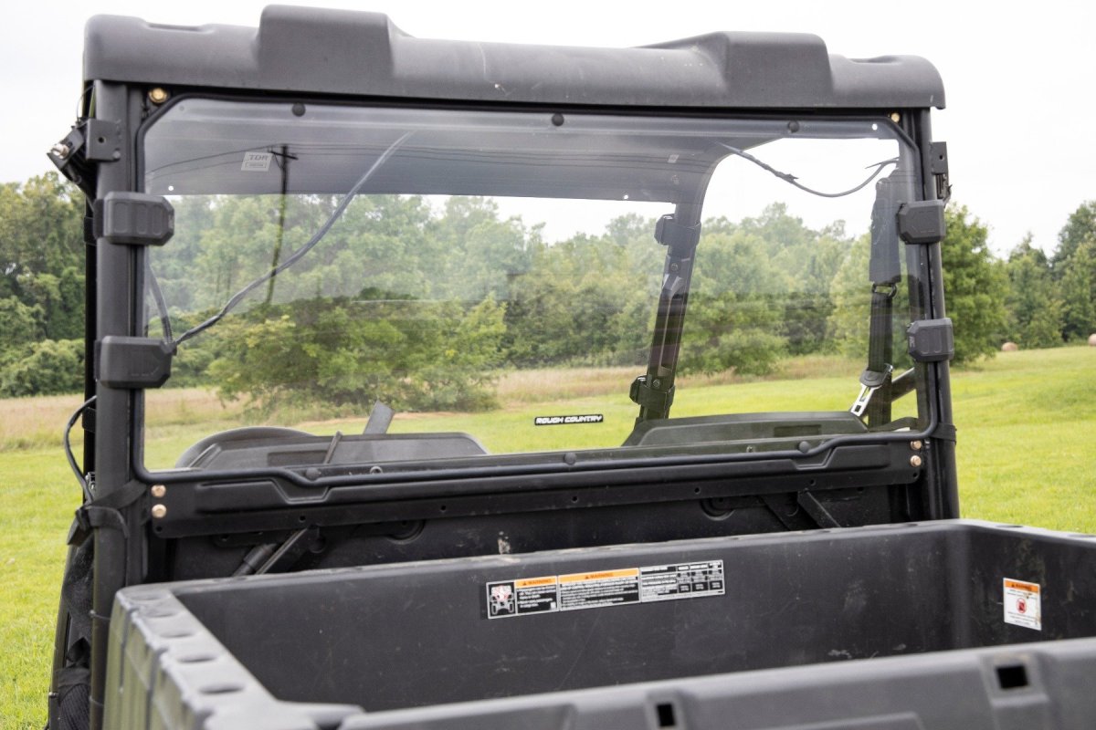 Polaris Ranger 800 EFI Mid-Size Rear Cab Panel - Rough Country - Scratch Resistant - '13-'14